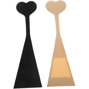 2 Pcs Women Lace Breathable Seamless Invisible Thong Set (Skin Color + Black, M) for Comfort and Elegance, Ideal for Daily Wear or Special Occasions