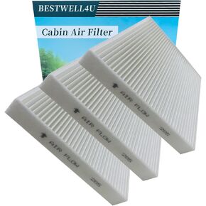 3 Pack White Cabin air filter Replacement for CF10285,CP285