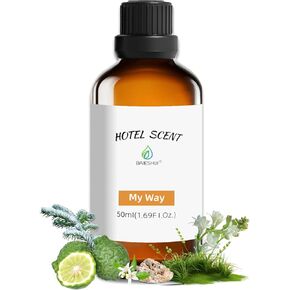 Spring Blossom Scent Essential Oil, Hotel Diffuser Oil, 1.69 Fl Oz Pure Aromatherapy Fragrances Inspired by InterContinental Hotels, Luxury Scents with Amber,Vanilla for Diffuser in Kuwait