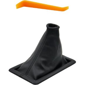 Shifter Shift Boot Cover Fit for Ford Mustang 2005 2006 2007 2008 2009, Manual Transmission Gear Change Boot Replace 8R3Z-7277-AA