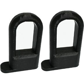 Compressor Door Lock for Rivian R1T - Essential Security Accessory Rivian Truck - R1T Accessories, Pack of 2 (Black) in Kuwait