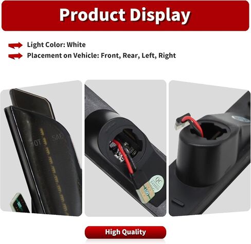 4PCS Side Marker Light Outline Marker Light Front and Rear Compatible with Camaro 2010-2015 92246244 92246245 92246252 92246253 in Saudi Arabia