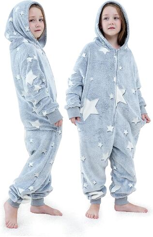 بيجامة نيسيي للأطفال للجنسين زي يونيكورنز المتوهج للهالوين للفتيات والأولاد in Kuwait
