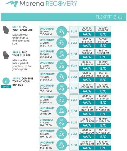 حمالة صدر نسائية من MARENA ذات تصميم أمامي Flexfit - حمالة صدر لتكبير الثدي بعد العمليات الجراحية in Kuwait
