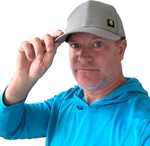 Shed Apparel Faraday Hat, Silver Lining Fabric Blocks 99% of Wi Fi, Bluetooth, Cell Towers E M F Protection in Saudi Arabia