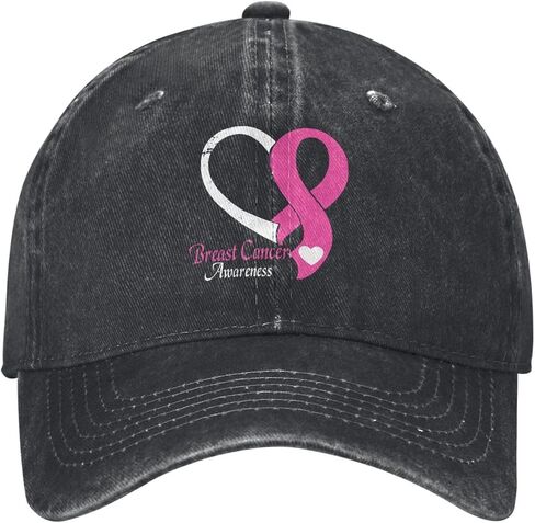 Breast Cancer Awareness Hat for Women Pink Ribbon Hat Breast Cancer Cap in Saudi Arabia