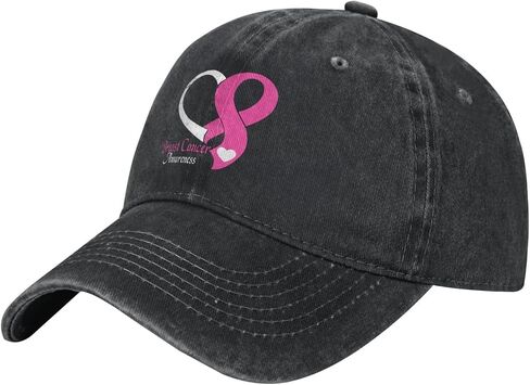Breast Cancer Awareness Hat for Women Pink Ribbon Hat Breast Cancer Cap in Saudi Arabia