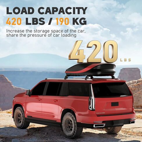 220lbs Heavy Duty Roof Rack Cross Bars Fit for Chevrolet Chevy Tahoe Suburban, GMC Yukon XL, Cadillac Escalade ESV 2015-2020 Aluminum Roof Rack Rail Crossbars Cargo Bars Rooftop in Saudi Arabia