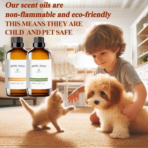 زيت عطري برائحة زهر الربيع، زيت موزع للفنادق، 1.69 أونصة سائلة عطور علاجية نقية مستوحاة من فنادق إنتركونتيننتال، روائح فاخرة مع العنبر والفانيليا للناشر in Kuwait