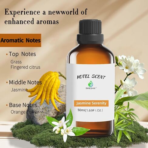 زيت عطري برائحة زهر الربيع، زيت موزع للفنادق، 1.69 أونصة سائلة عطور علاجية نقية مستوحاة من فنادق إنتركونتيننتال، روائح فاخرة مع العنبر والفانيليا للناشر in Kuwait