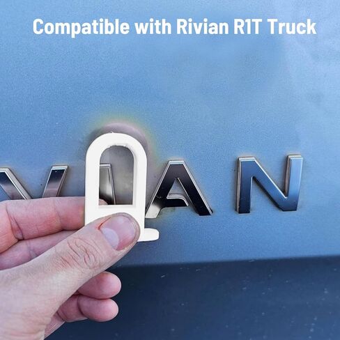 Compressor Door Lock for Rivian R1T - Essential Security Accessory Rivian Truck - R1T Accessories, Pack of 2 (Black) in Kuwait