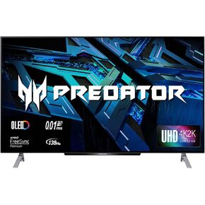 Acer Predator CG437K Sbmiipuzx 42.5" 4K UHD 3840 x 2160 VA Gaming Monitor | Adaptive Sync, Supporting NVIDIA G-SYNC Compatible| 144Hz | 1ms (VRB) | DisplayHDR 1000| 1xUSB Type-C, 1xDP 1.4, 2xHDMI 2.1