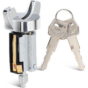 924-730 Ignition Switch Lock Cylinder with Keys for Ford 1992-1995 E150 E250 E350,Ford1993-1996 F150 F250 F350 F53 F59 / Mercury 1990-1995/1993-1998 Lincoln Replaces# F1DZ11582A (924-730, A Set)