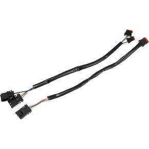 ACROPIX 10" Handlebar CAN Bus Circuit Wire Extension Harness for Harley Davidson Softail Dynas Electra Glide Road Glide Sportster Handlebar Wire Extension Switch Wiring Harness Car Parts
