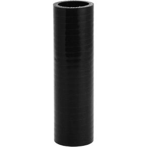 X AUTOHAUX Straight Coupler Silicone Hose 28mm/1.1" ID 127mm/5" Length 0° Universal Car Silicone Hose Coolant Hose 3-Ply 4mm Thickness Air Intake/Turbo/Intercooler Piping Tube Black 1 Pcs