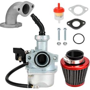 HIAORS PZ22 Carburetor 22mm Carb for CRF XR 50 70 110cc 125cc Pit Dirt Bike ATV Quad 4 Wheeler Apollo SSR Sunl Roketa Taotao DB14 Coolster Kazuma Xpro ThumpStar 4 Stroke Engine Go Kart Parts