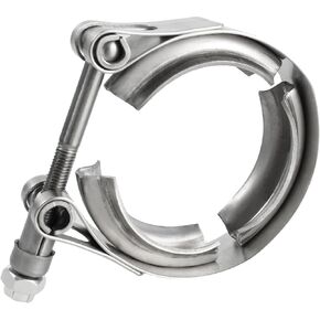 3Inch Stainless Steel V Band Clamp for Automobile Exhaust Pipe, Turbo, Downpipes, Exhaust Systems (Suitable for 3" OD pipe)