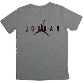 Jumpman Air Wordmark Boys Size Medium Color White, Black, Red