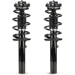 Front Complete Struts w/Coil Springs Shock Absorbers for 2006-2013 Audi A3/A3 Quattro, for Beetle for Eos for Golf for Jetta for Passat for Rabbit for CC, Replace for 172311 (Set of 2)