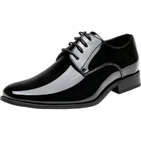 Jousen Mens Dress Shoes Formal Business Oxford Shoes for Men Tuxedo Dress Shoes for Men in Kuwait