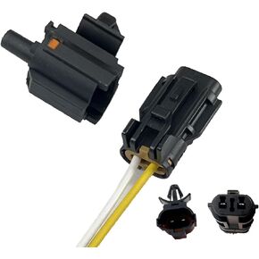 FainWan Air Ambient Temperature Sensor and Plug 96985-3X000 Compatible with Elantra Santa-Fe Tucson Equus Azera Veracruz Accent Cadenza Forte Forte5 NIRO Sedona Soul Optima Rondo