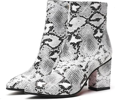 wetkiss Rhinestone/PU Low Chunky Pointed Toe Knee High Boots for Women with Full Bling Sparkly Crystals Booties for Wedding Party Date Dress in Saudi Arabia