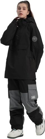 GSOU SNOW Women Ski Jacket Snow Coat Waterproof Windproof Snowboarding Jacket Coat Insulated Warm Winter in Saudi Arabia
