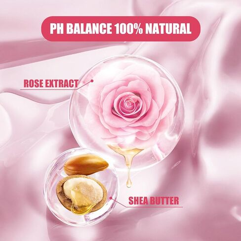 Natural Yoni Oil Women's PH Balance, Odor Elimination, Itch Relief Rose & Lavender Blend - Easy & Unhurried Care 1 Fl Oz in Saudi Arabia