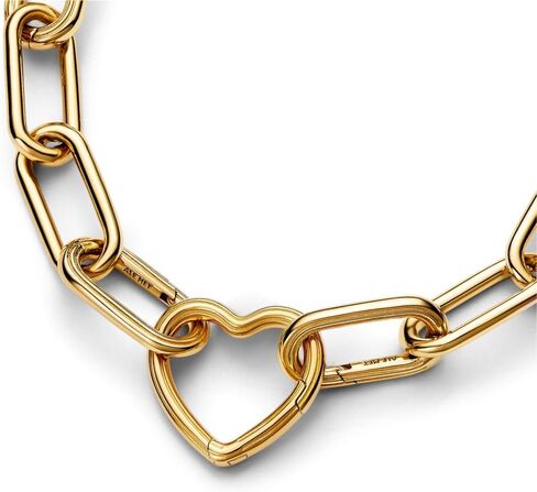 PANDORA Heart 14k Gold-Plated openable Link, with Gift Box in Saudi Arabia