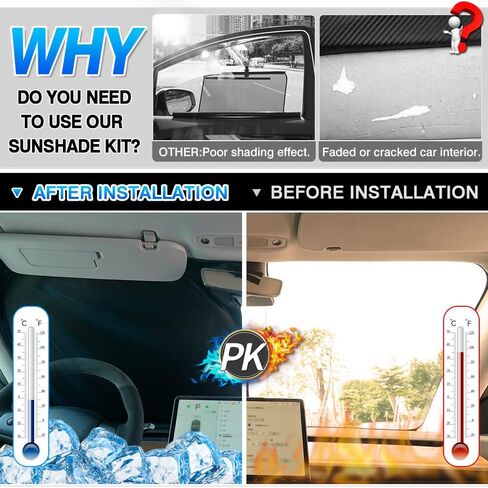T TGBROS Window Sunshade Custom Fit for 2020-2023 2024 Chevrolet Silverado 2500 3500 Accessories Windshield Side Rear Window Full Set Car Sun Shades Blocks UV Rays Keeps Your Vehicle Cool 5PCS in Saudi Arabia