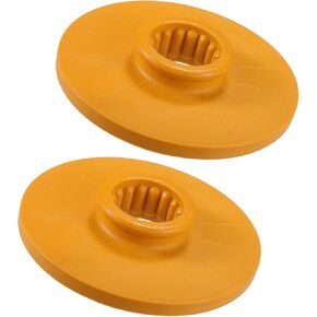 2pcs 5.31 Inch Rear Suspension Bump Stop Strut Bumper Bump Stop for Chevrolet Impala 2014-2020 No.13330714 Rubber Yellow Durable Material