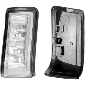 Replacement Passenger Right Side Door Mirror Turn Signal Light Lamp Indicator for Ford F-150 from 2021 to 2024