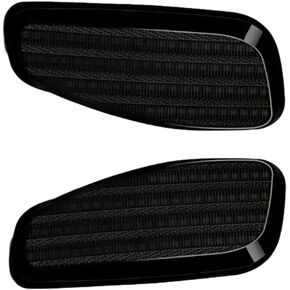 Sequential Dynamic Front Side Marker Light, Amber LED Front Fender Bumper Side Marker Turn Singal Light, 2014-2021 Compatible with Jeep Renegade - Smoked Lens