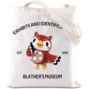 KUIYAI ACNH Merchandise Inspired Tote Bag Celeste Loves Gift Owl Bag Animal Villagers Gift New Leaf Gift Video Gamer Gift