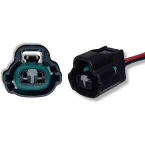 Variable Valve Timing (VVT) Solenoid Connector 2-Way with 7.6'' Compatible with Cadillac CTS RWD AWD 88974051
