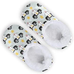Boys Girls House Slippers Christmas Kids Toddler Home Shoes Winter Indoor shoes XS-S