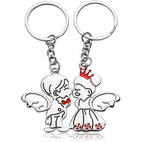 Matching Couple Gift for Boyfriend Girlfriend Friend Valentine's Day Gift Ideal Stuff for Him Her Best Cat Keychain