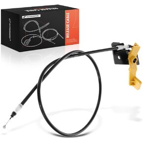 A-Premium Front Hood Latch Release Cable with Handle Compatible with Jeep BU Series Renegade 2015-2023, 30.4 Inch
