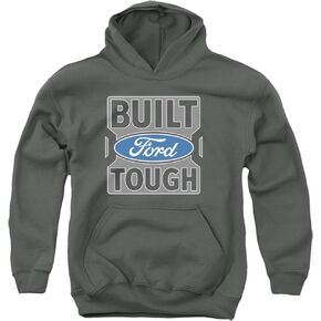 Ford Trucks Built Ford Tough Unisex Youth Pull-Over Hoodie for Boys and Girls