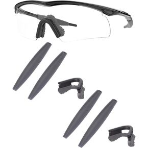 Replacement Earsocks & Nosepieces Rubber Kits for Oakley M Frame Heater/M Frame Sweep/M Frame Strike/M Frame Hybrid Sunglass - Black
