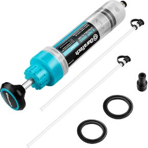 DURATECH 500CC Fluid Extractor, Oil Extractor with Long Hose and Extension Tubes, Brake Fluid Extractor, Fluid Pump Automotive, Suction Pump for Lawn Mowers Cars Ships Golf Carts