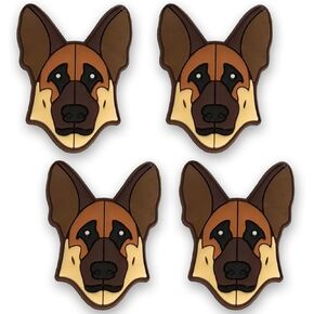 Dog Shoe Charms for Clog Shoes Decoration:Dog Charms for Shoes Puppy Pet Shoe Charm for Kids Adults Dog Lover, PVC Shoe Charm Accessories Decoration Party Favor Holiday Birthday Gifts,