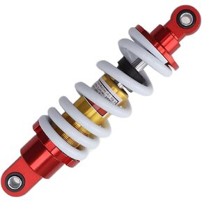 Shock Absorber 240mm 12mm Spring Adjustable Damping Suspension Shock Absorber Durable For Motorcycle Off Road Scooter ATV