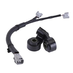 2PCS Knock Detonation Sensor and Harness for 4Runner 2003-2017, FJ Cruiser 2007-2014, for Tacoma Tundra 2003-2015 V6 4.0L Ignition Knock Detonation Sensor Connector 82219-35020, 82219-0C010