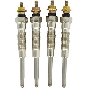 4X 12V Glow Plug 19850-54120 Compatible with Toyota Dyna Hiace Hilux 3L 5L 2L-TE Engine