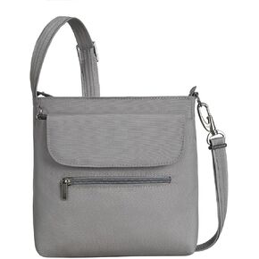 Travelon Anti-Theft Classic Mini Shoulder Bag, Berry Tulip