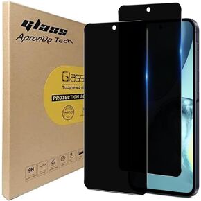 [2 Pack for Samsung Galaxy A54/ S23 FE 5G Privacy Screen Protector, Tempered Glass Anti Spy [Bubble Free] Full Coverage 9H Dark Black Film for Galaxy S23 FE/ A54 6.4" [NO Fingerprint Unlock]