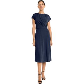 Maggy London Women's Draped Bodice Maxi Dress