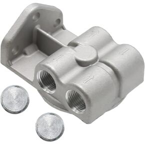 MDEOOSKY 4770 / WIX 24770 Diesel Fuel Filter Remote Mount Base Replacement for CAT 1R-0749 1R-0750