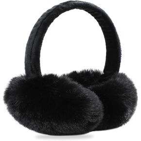 Aurya Winter Earmuffs for Kids, Foldable Fluffy Ear Warmer Girls & Boys Outdoor Adjustable Headband Ear Covers